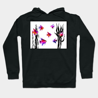 Red Fishes Hoodie